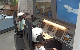 Symulator lotu samolotem