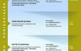 Plan wydarzeń na poniedziałek 23 lutego