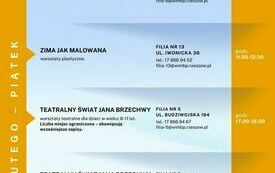 Plan wydarzeń na piątek 20 lutego