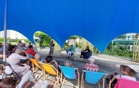 Ilona Łepkowska gościem Letnich Ogrodów Literackich 2