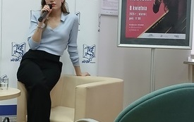 Pisarka odpowiada na pytanie publiczności