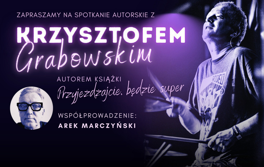 Zdjęcie do Spotkanie autorskie z Krzysztofem Grabowskim, autorem książki...