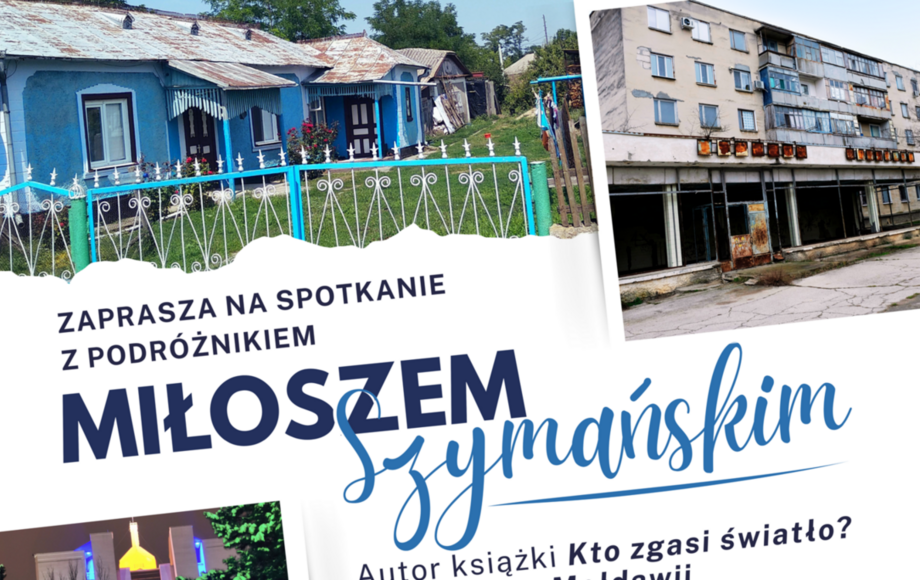 Zdjęcie do Spotkanie z podr&oacute;żnikiem Miłoszem Szymańskim