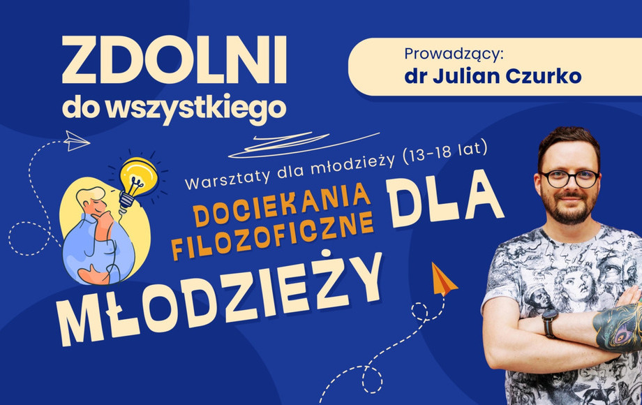 Zdjęcie do &bdquo;Dociekania filozoficzne dla młodzieży&rdquo; &ndash; warsztaty w...