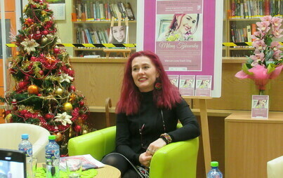 Zdjęcie do Spotkanie autorskie z Mileną Tejkowską w Wypożyczalni Gł&oacute;wnej