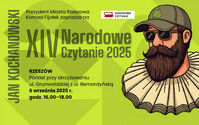 Zdjęcie do XIV Narodowe Czytanie 2025