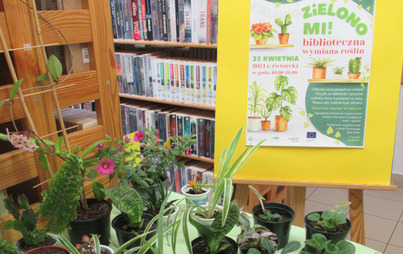 Zdjęcie do &bdquo;Zielono mi&rdquo; &ndash; biblioteczna wymiana roślin za nami! 