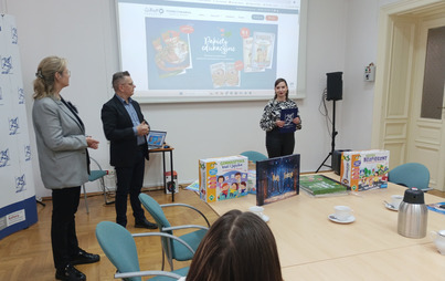 Zdjęcie do Szkolenie dla bibliotekarzy z wydawnictwami Podręcznikarnia i Trefl