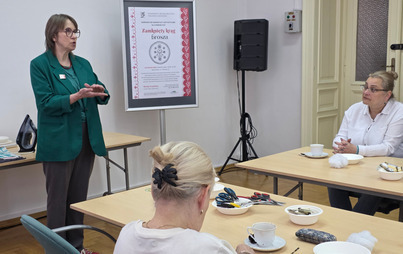 Zdjęcie do Zamknięty krąg - brosza &ndash; warsztaty artystyczne, relacja