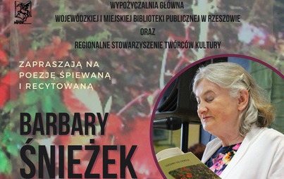 Zdjęcie do Wieczór poetycko-muzyczny Barbary Śnieżek