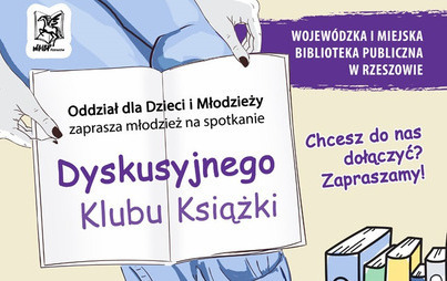 Zdjęcie do Spotkanie Dyskusyjnego Klubu Książki dla młodzieży