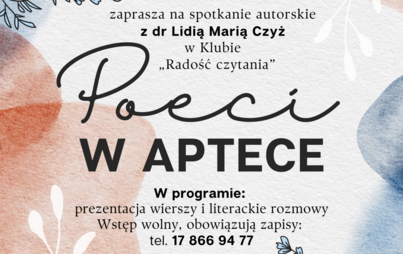 Zdjęcie do &bdquo;Radość czytania&rdquo;: spotkanie autorskie z dr Lidią Marią Czyż