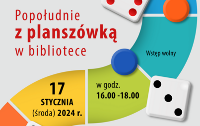 Zdjęcie do Popołudnie z planszówką w bibliotece