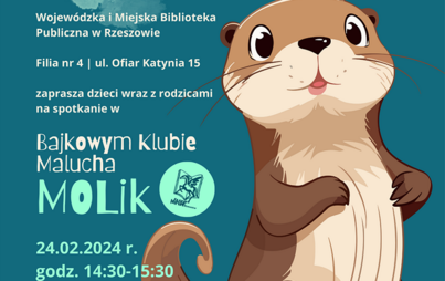 Zdjęcie do Bajkowy Klub Malucha MOLik: „Raz ja! Raz Ty! Razem My!”