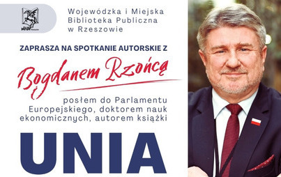 Zdjęcie do Spotkanie autorskie z Bogdanem Rzońcą