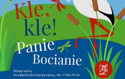 Zdjęcie do „Kle, kle! Panie Bocianie”: warsztaty plastyczne