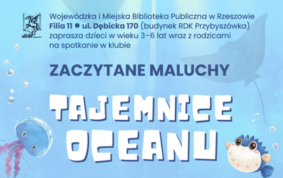 Zdjęcie do „Tajemnice oceanu”: spotkanie w klubie „Zaczytane Maluchy”