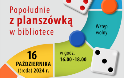 Zdjęcie do Popołudnie z plansz&oacute;wką w bibliotece