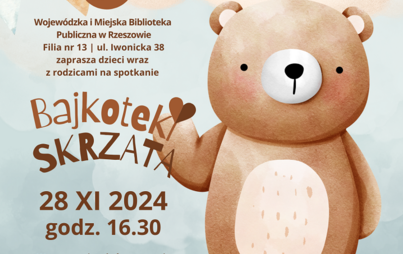 Zdjęcie do Bajkoteka skrzata: „Kto przytuli misia?”