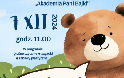 Zdjęcie do „Misiowe opowieści”: zajęcia czytelniczo-animacyjne w ramach Dyskusyjnego Klubu Książki „Akademia Pani Bajki”