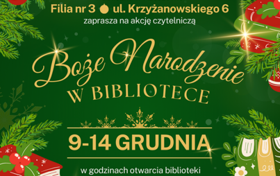 Zdjęcie do &bdquo;Boże Narodzenie w bibliotece&rdquo;: akcja czytelnicza