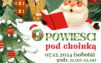 Zdjęcie do „Opowieści pod choinką”: spotkanie w klubie „Zaczytane Maluchy”