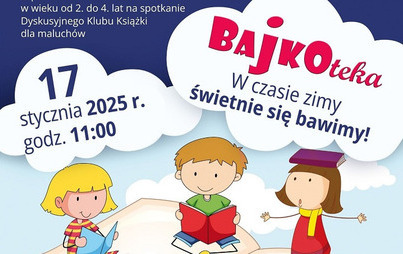 Zdjęcie do &bdquo;W czasie zimy świetnie się bawimy!  &rdquo;: spotkanie Dyskusyjnego Klubu Książki dla maluch&oacute;w - &bdquo;BAJKOTEKA&rdquo;