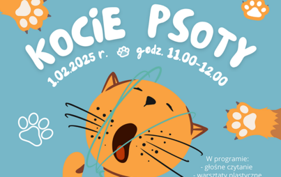 Zdjęcie do &bdquo;Kocie psoty&rdquo;: spotkanie w klubie &bdquo;Zaczytane Maluchy&rdquo;