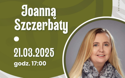 Zdjęcie do Spotkanie z Joanną Szczerbaty: psychologiem, trenerem uzależnień, autorką książek