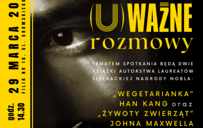 Zdjęcie do Spotkanie z cyklu &bdquo;(U)ważne rozmowy&rdquo;