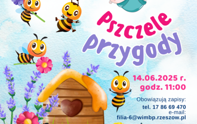 Zdjęcie do Pszczele przygody: spotkanie z cyklu &bdquo;Relaks dla malucha&rdquo;