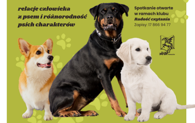Zdjęcie do &bdquo;Psie dole i niedole&rdquo;: prelekcja Sylwii Tulik-Fąfary  