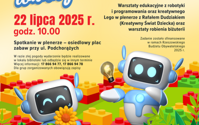 Zdjęcie do Robotyczna przygoda &ndash; spotkanie plenerowe