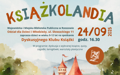 Zdjęcie do Spotkanie Dyskusyjnego Klubu Książki „Książkolandia”