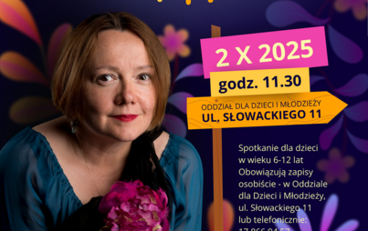 Zdjęcie do Spotkanie z Justyną Bednarek – autorką „Niesamowitych przygód dziesięciu skarpetek”