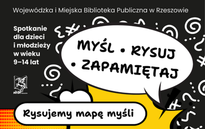 Zdjęcie do Myśl, rysuj, zapamiętaj &ndash; spotkanie dla dzieci i młodzieży