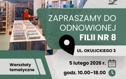 Zdjęcie do Otwarcie Filii nr 8 po remoncie