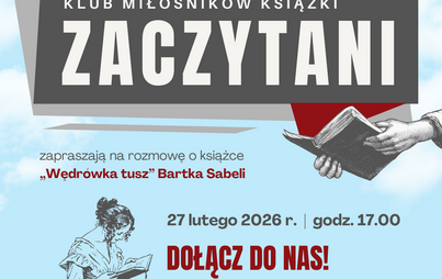Zdjęcie do Spotkanie Klubu Miłośnik&oacute;w Książki &bdquo;Zaczytani&rdquo;