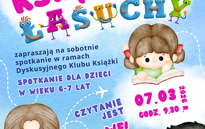 Zdjęcie do Spotkanie Dyskusyjnego Klubu Książki &bdquo;Książkowe Łasuchy&rdquo;