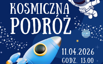 Zdjęcie do &bdquo;Kosmiczna podr&oacute;ż&rdquo;  &ndash; zajęcia literacko-plastyczne