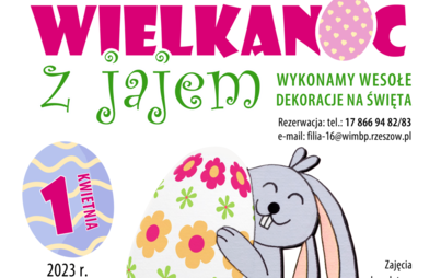 Zdjęcie do  „Wielkanoc z jajem” - rodzinne warsztaty plastyczne