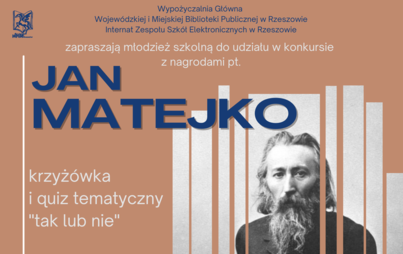 Zdjęcie do Jan Matejko : krzyż&oacute;wka i quiz tematyczny &quot;tak lub nie&quot;