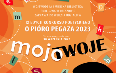 Zdjęcie do &bdquo;MOJOTWOJE&rdquo; - IX edycja Konkursu Poetyckiego &bdquo;O Pi&oacute;ro Pegaza 2023&rdquo;