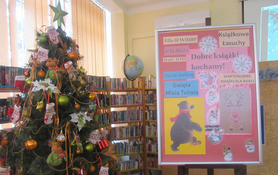 Zdjęcie do Spotkanie DKK w Filii Nr 10 WiMBP w Rzeszowie o książce &quot;Święta Misia Tulisia&quot; Davida Mellinga