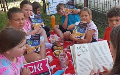 Zdjęcie do Spotkanie DKK dla dzieci w Babulach o książce &quot;Ale kosmos!&quot; Grzegorza Kasdepke 
