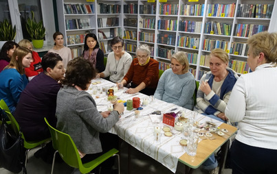 Zdjęcie do Spotkanie DKK w Lubeni - warsztaty z tworzenia świec