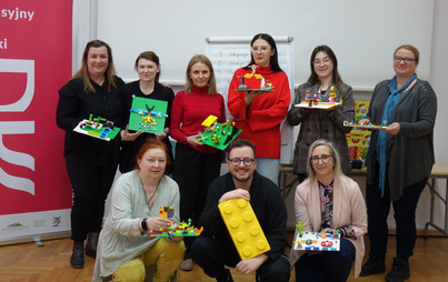 Zdjęcie do &bdquo;Lego Logos w pracy z tekstem literackim&rdquo; &ndash; relacja w warsztat&oacute;w dla moderator&oacute;w DKK z woj. podkarpackiego