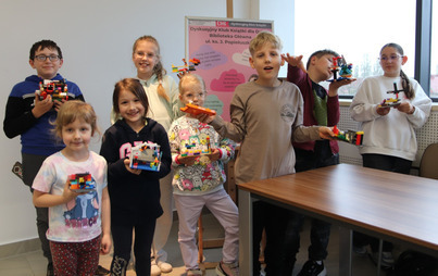 Zdjęcie do Odwaga zbudowana z wyobraźni i klock&oacute;w LEGO - DKK dla Dzieci w Stalowej Woli 