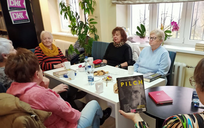 Zdjęcie do Spotkanie DKK w GBP w Boguchwale o książce Katarzyny Kubisiowskiej &quot;Pilch. W sensie ścisłym&quot; 