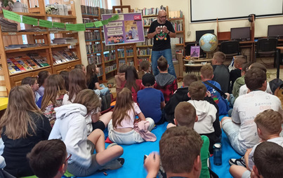 Zdjęcie do Spotkanie autorskie z Robertem &rdquo;Robbem&rdquo; Maciągiem w Filii nr 10 Wojew&oacute;dzkiej i Miejskiej Biblioteki Publicznej w Rzeszowie w ramach projektu Dyskusyjne Kluby Książki